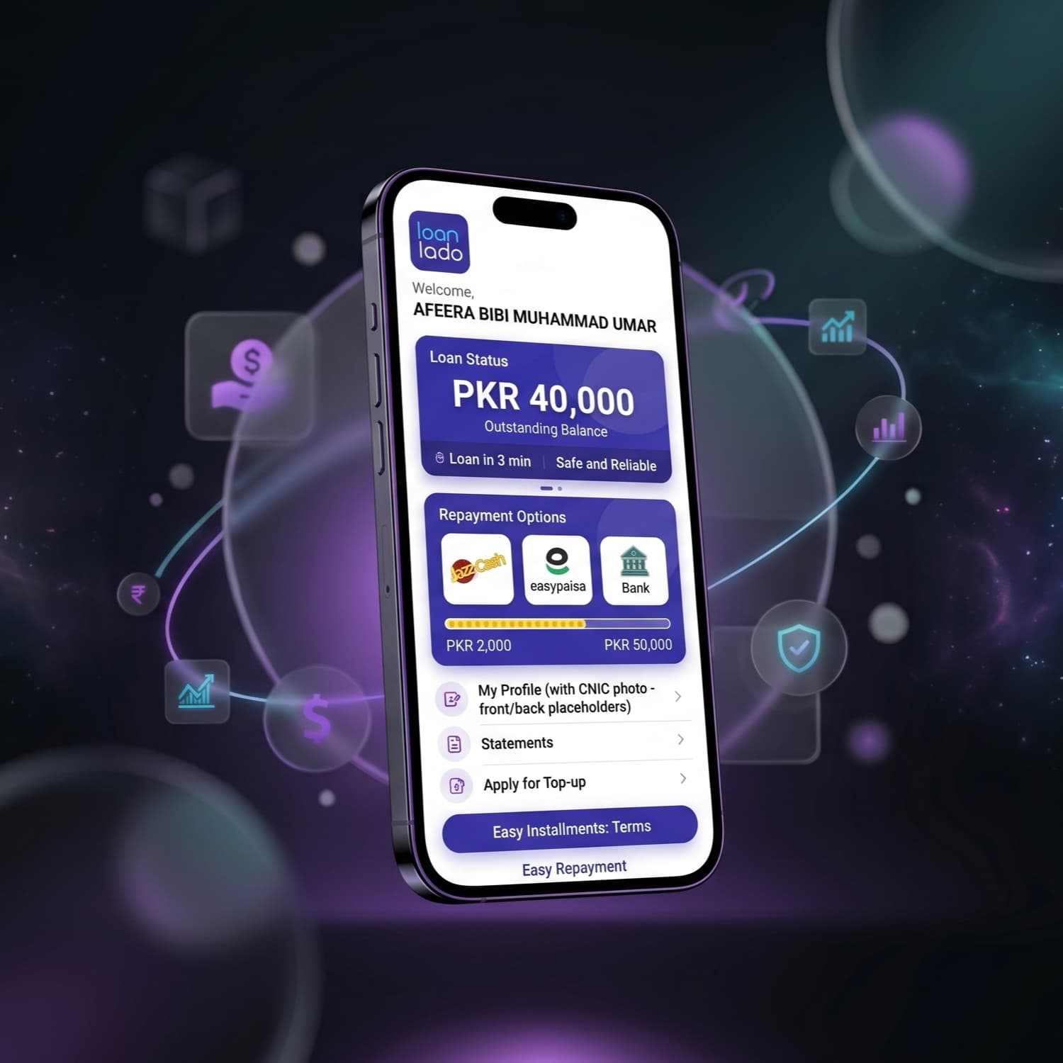 LoanLado App Interface